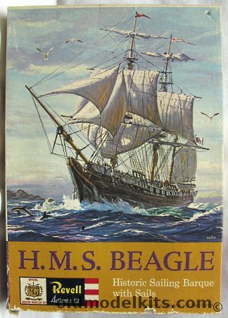 Revell 1/110 HMS Beagle Historic Sailing Barque - Charles Darwin's Ship - Master Modeler Issue, H330-298 plastic model kit